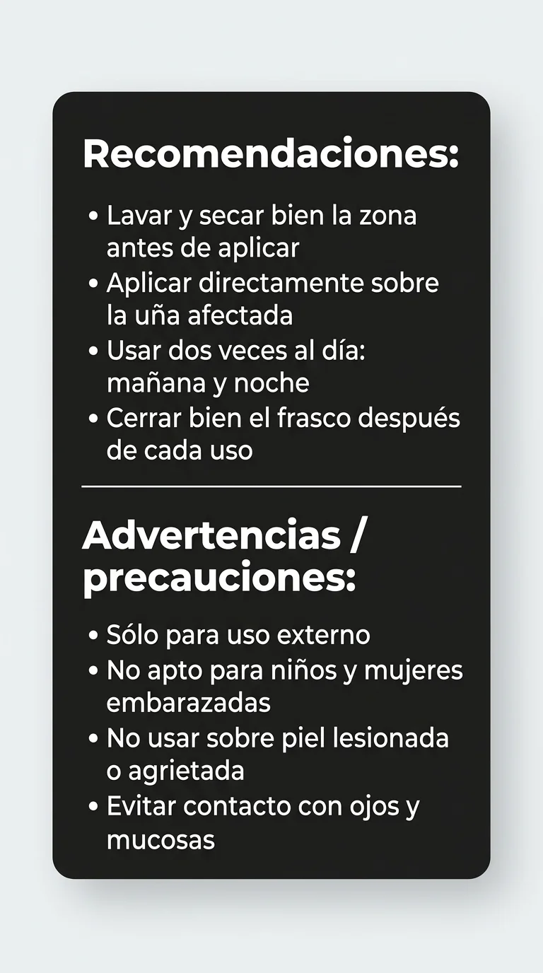 Tratamiento de hongos en las uñas de 7 días – Sérum Reparador de Uñas