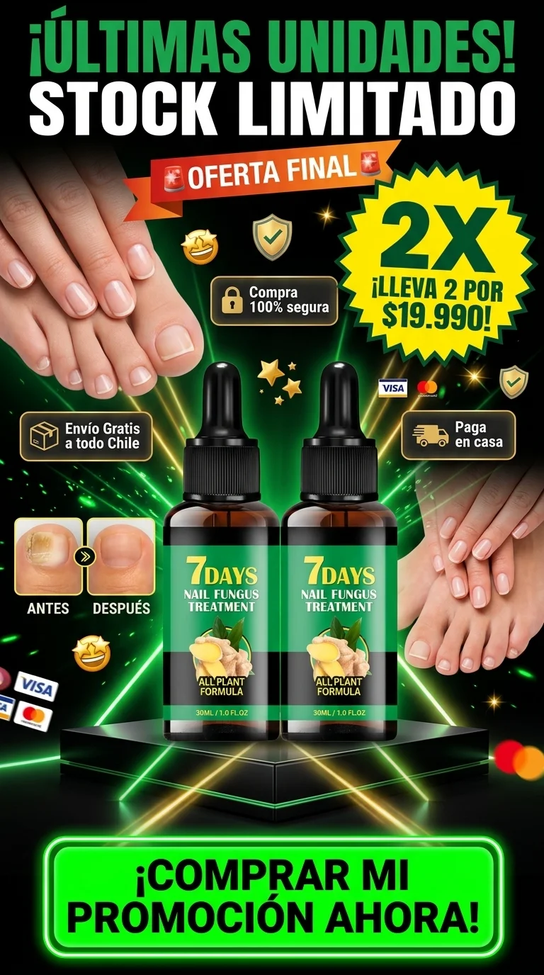 Tratamiento de hongos en las uñas de 7 días – Sérum Reparador de Uñas