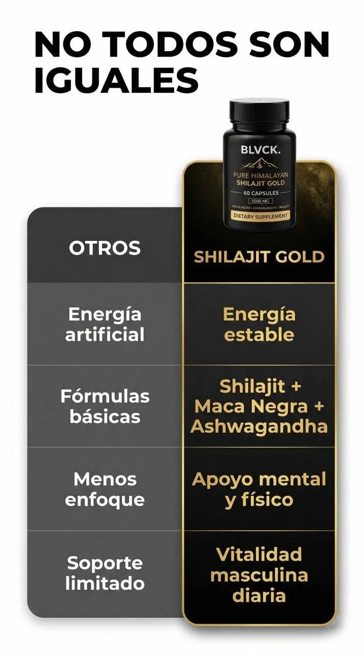 SHILAJIT TESTOSTERONA - (CHAO AL VIAGRA)+ MACA NEGRA