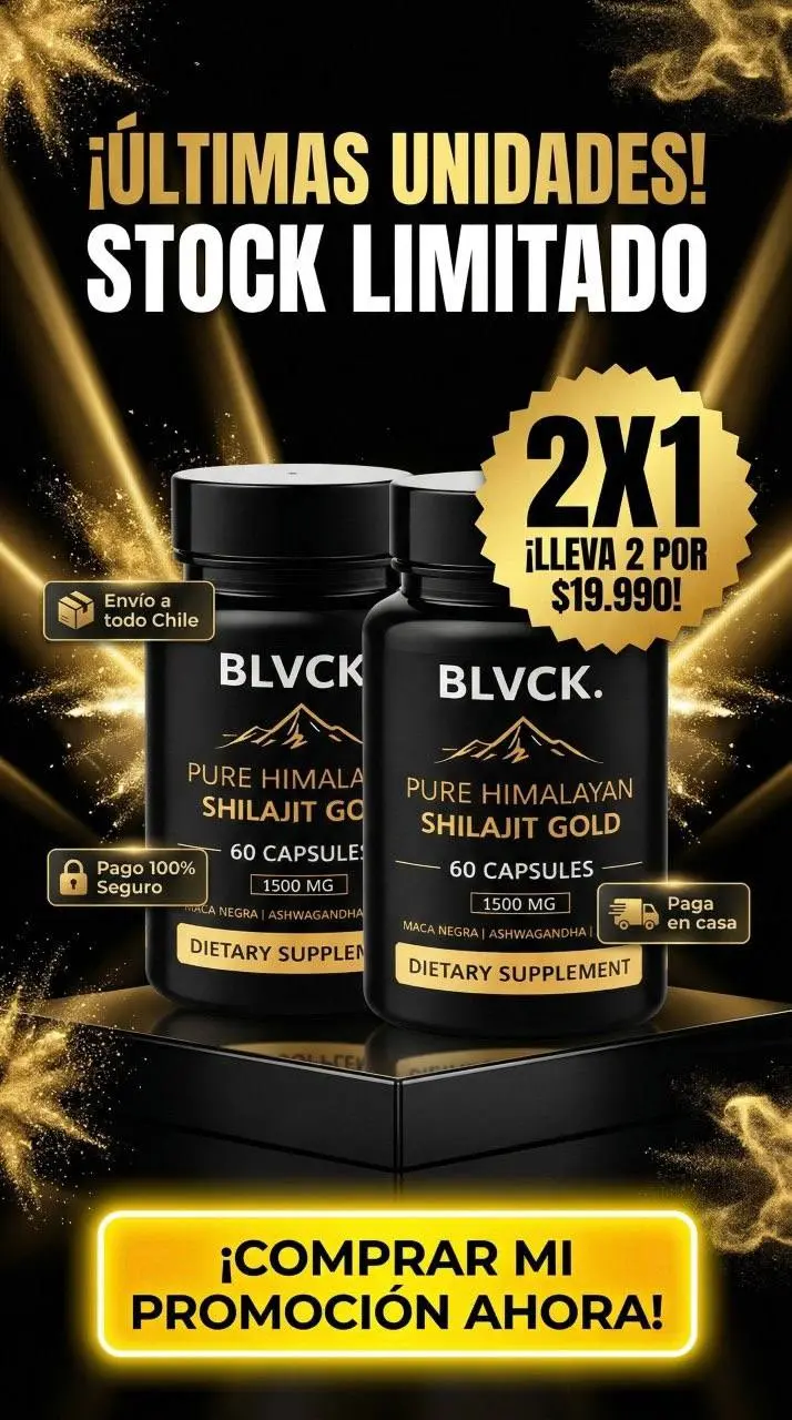 SHILAJIT TESTOSTERONA - (CHAO AL VIAGRA)+ MACA NEGRA