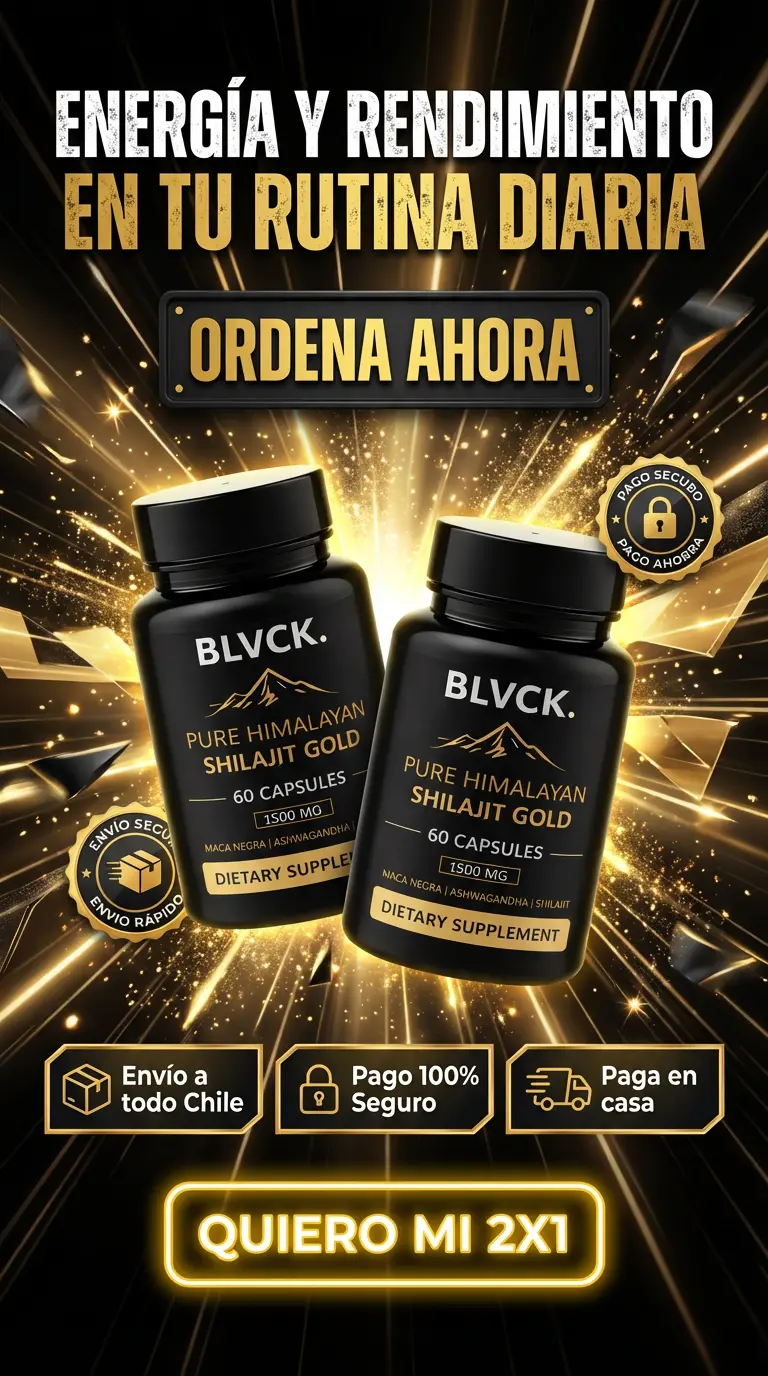 SHILAJIT TESTOSTERONA - (CHAO AL VIAGRA)+ MACA NEGRA